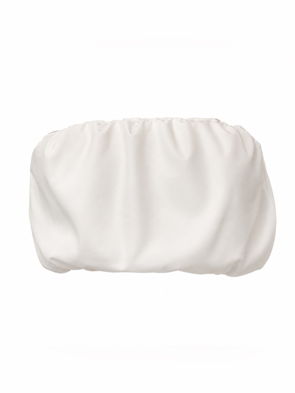 Strapless White Bandeau Top